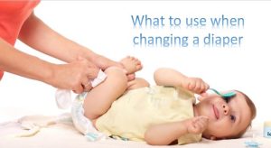 what to use when changing a diaper